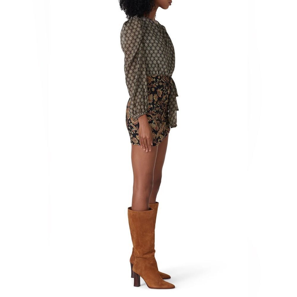 MISA Los Angeles Amber Paisley Mini Dress,‎ Size 8 - Picture 2 of 16